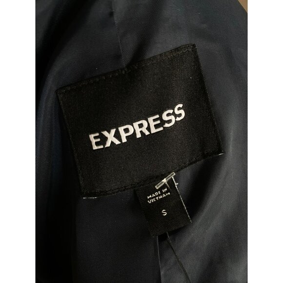 NWT Wool Express Womens Houndstooth Mid-Length Coat With Button Closure - Picture 2 of 10